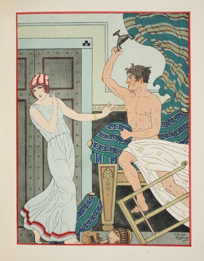 Cholerische Wut, Illustration aus 