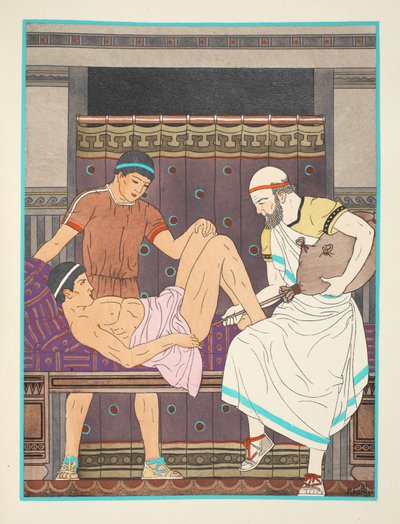 Einlauf, Illustration aus 