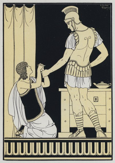Geschichte von entführten jungen Mädchen von Joseph Kuhn Regnier