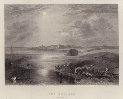 Das Rote Meer, bei Suez von Joseph Mallord William (after) Turner