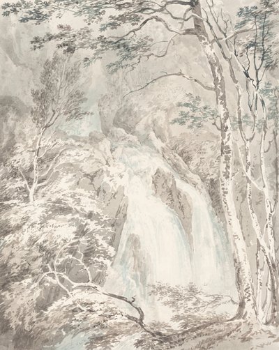 Ein Wasserfall von Joseph Mallord William Turner