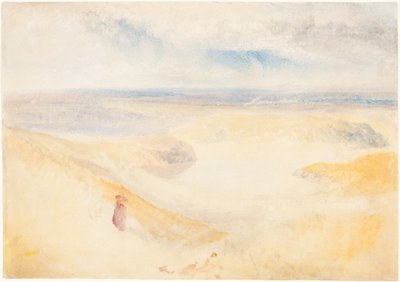 Ein Fluss in Yorkshire von Joseph Mallord William Turner