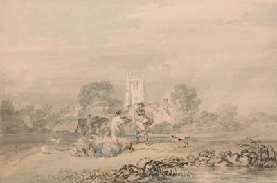 Herbstliche Aussaat des Getreides von Joseph Mallord William Turner