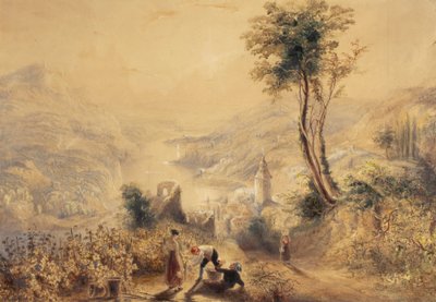 Bernkastel (Oberwesel) von Joseph Mallord William Turner