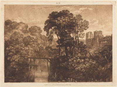 Berry Pomeroy Castle von Joseph Mallord William Turner