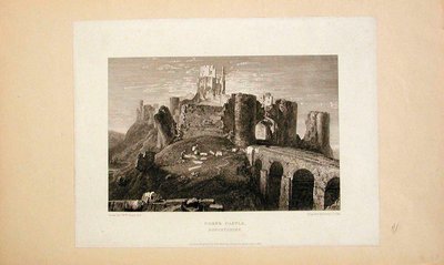 Corfe Castle, Dorset von Joseph Mallord William Turner