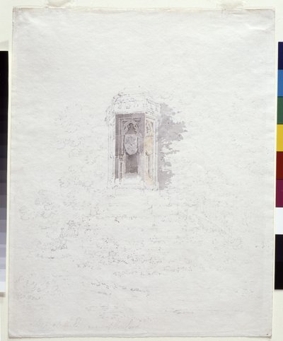 Kreuz am Eingang zu Hereford von Joseph Mallord William Turner