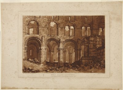 Kathedrale der Heiligen Insel von Joseph Mallord William Turner