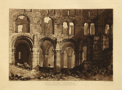 Kathedrale der Heiligen Insel von Joseph Mallord William Turner