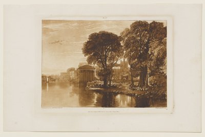 Isleworth von Joseph Mallord William Turner