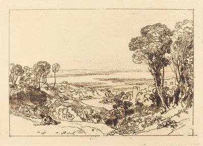 Zusammenfluss von Severn und Wye von Joseph Mallord William Turner