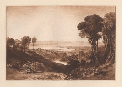 Zusammenfluss von Severn und Wye von Joseph Mallord William Turner