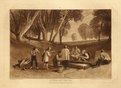Jugendliche Streiche von Joseph Mallord William Turner