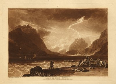 Thunersee von Joseph Mallord William Turner