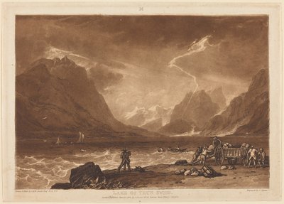 Thunersee von Joseph Mallord William Turner