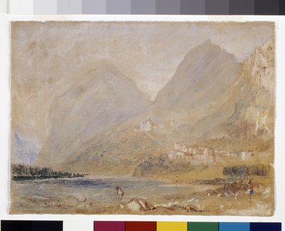 Martinswand, in der Nähe von Innsbruck von Joseph Mallord William Turner