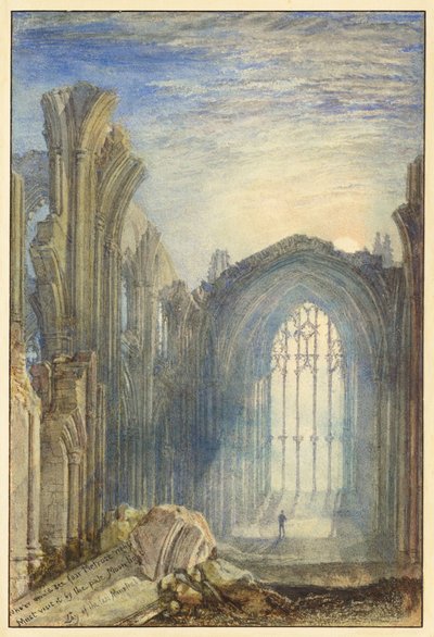 Melrose Abbey von Joseph Mallord William Turner