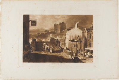 Morpeth, Platte 21 aus Liber Studiorum von Joseph Mallord William Turner