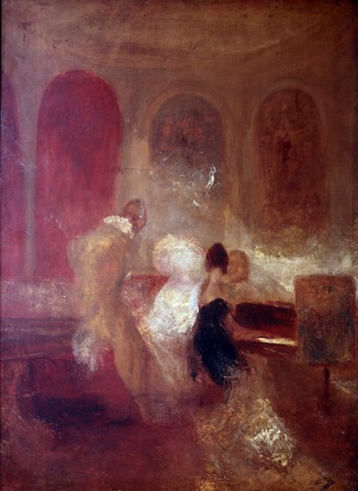 Musikparty, East Cowes Castle, um 1835 von Joseph Mallord William Turner