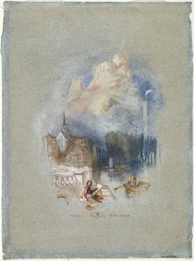 Geburtsort von Nicholas Poussin von Joseph Mallord William Turner