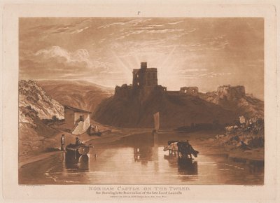 Norham Castle am Tweed von Joseph Mallord William Turner