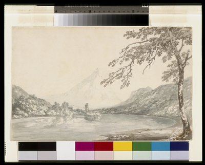 Auf der Aar zwischen Unterseen und dem Brienzersee von Joseph Mallord William Turner