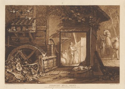Pembury Mühle, Kent von Joseph Mallord William Turner