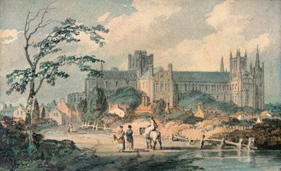 Kathedrale von Peterborough von Norden, 1909 von Joseph Mallord William Turner