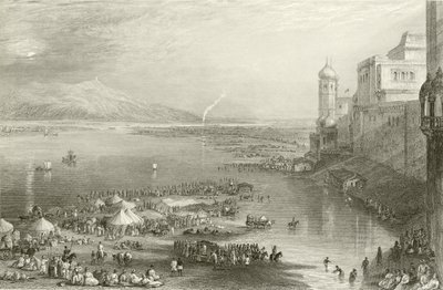 Pilger auf der heiligen Messe von Hurdwar von Joseph Mallord William Turner
