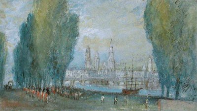 Rouen von St. Sever von Joseph Mallord William Turner