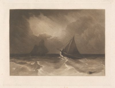 Schiff und Kutter von Joseph Mallord William Turner