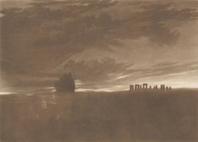Stonehenge bei Tagesanbruch von Joseph Mallord William Turner