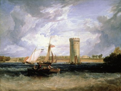 Tabley, der Sitz von Sir J.F. Leicester Bt.: Windiger Tag von Joseph Mallord William Turner