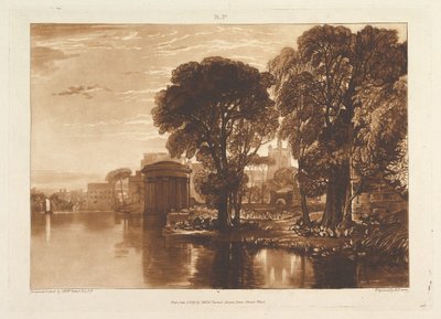 Die Nische, Isleworth Liber Studiorum, Teil XIII, Platte 63, 1. Januar 1819 von Joseph Mallord William Turner
