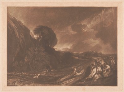 Die Sintflut von Joseph Mallord William Turner