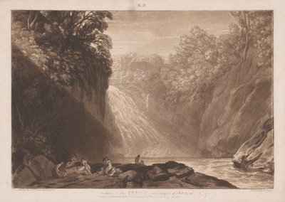Die Zeichnung des Clyde von Joseph Mallord William Turner