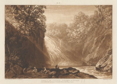Die Zeichnung des Clyde von Joseph Mallord William Turner