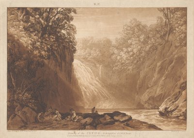 Die Zeichnung des Clyde von Joseph Mallord William Turner