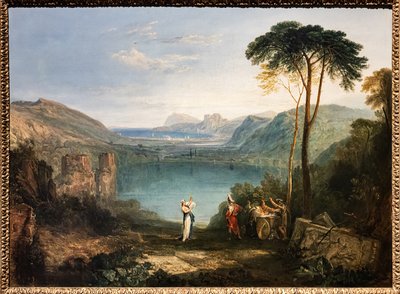 Der See von Avernus, Aeneas, die Cumaeische Sibylle von Joseph Mallord William Turner