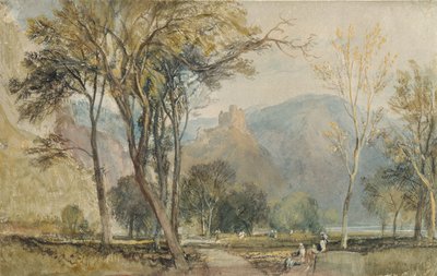 Die Marxburg von Joseph Mallord William Turner
