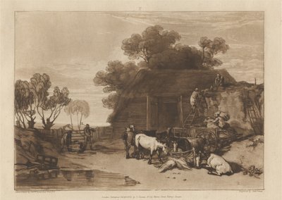 Der Strohhof von Joseph Mallord William Turner