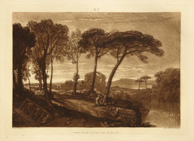Der Tempel der Minerva Medica von Joseph Mallord William Turner