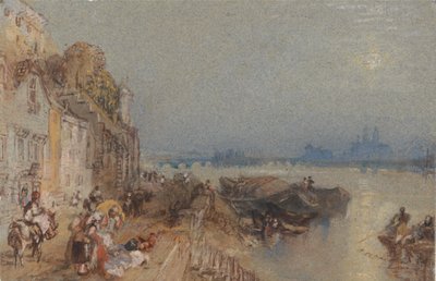 Tours, rückblickend von Joseph Mallord William Turner