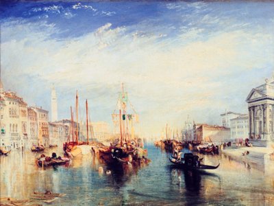Venedig, von der Veranda der Madonna della Salute, ca. 1835 von Joseph Mallord William Turner