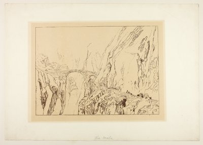 Via Mala von Joseph Mallord William Turner