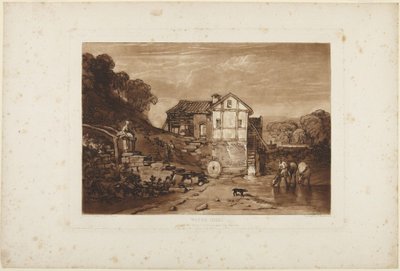 Wassermühle von Joseph Mallord William Turner