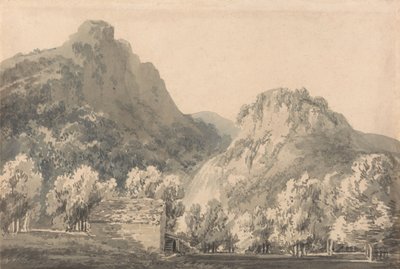 Wasserfall von Lodore, Cumberland von Joseph Mallord William Turner