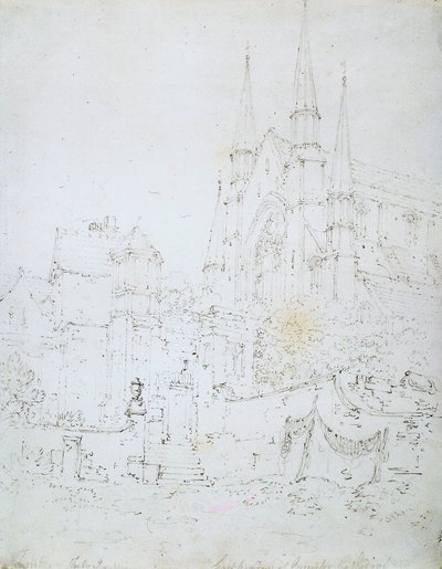 Westfenster, Worcester Cathedral von Joseph Mallord William Turner