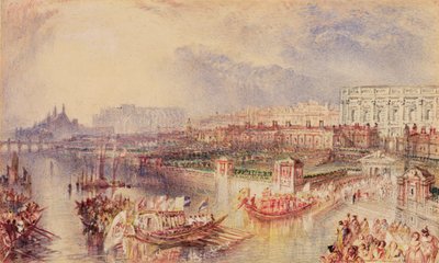Whitehall, ca. 1835 von Joseph Mallord William Turner