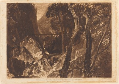 Mühle in der Nähe der Grande Chartreuse von Joseph Mallord William Turner and Warren B. Davis